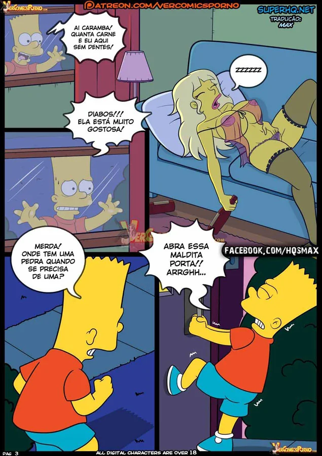 [REVISAR POST ⚠️✏️] Os Simpsons Hentai: Velhos Costumes VL.08