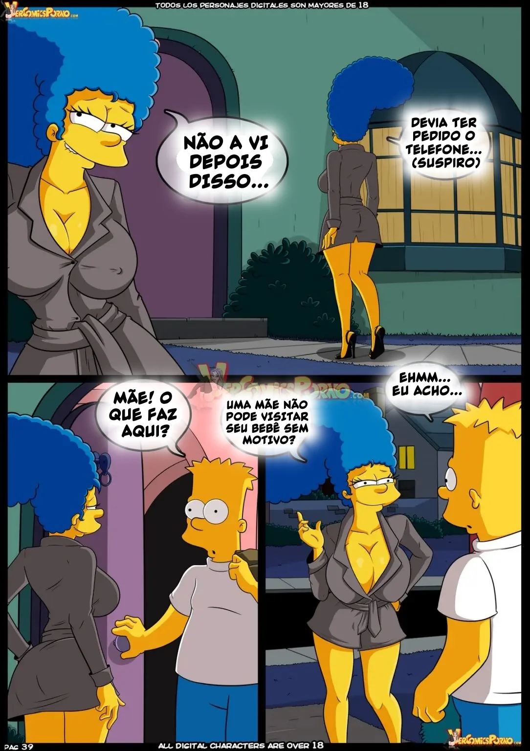 Bart e Marge Simpsons: Velhos Costumes VL.09 – Hentai HQ Brasileiro