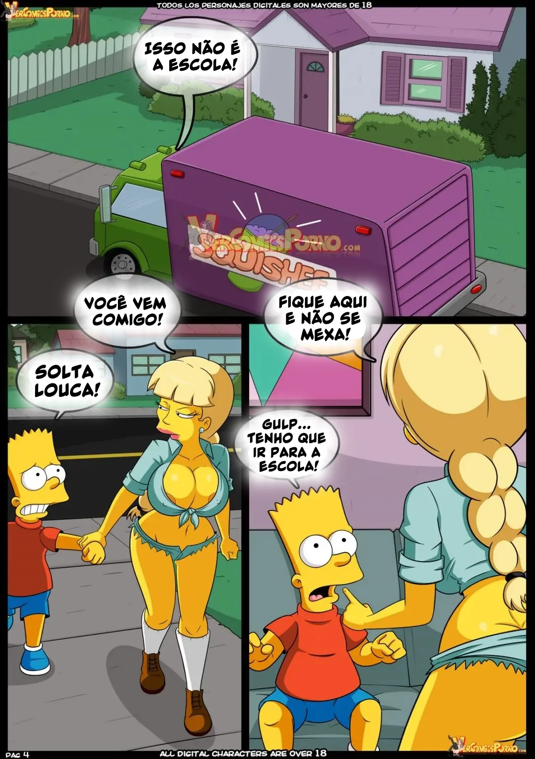 Bart e Marge Simpsons: Velhos Costumes VL.09 – Hentai HQ Brasileiro