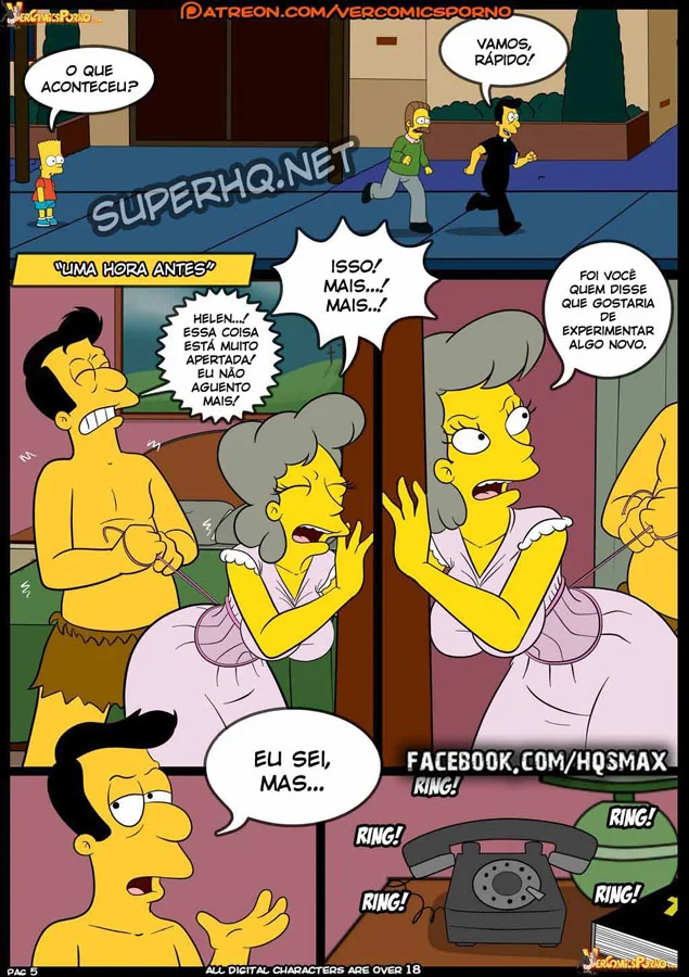 [REVISAR POST ⚠️✏️] Os Simpsons Hentai: Velhos Costumes VL.08