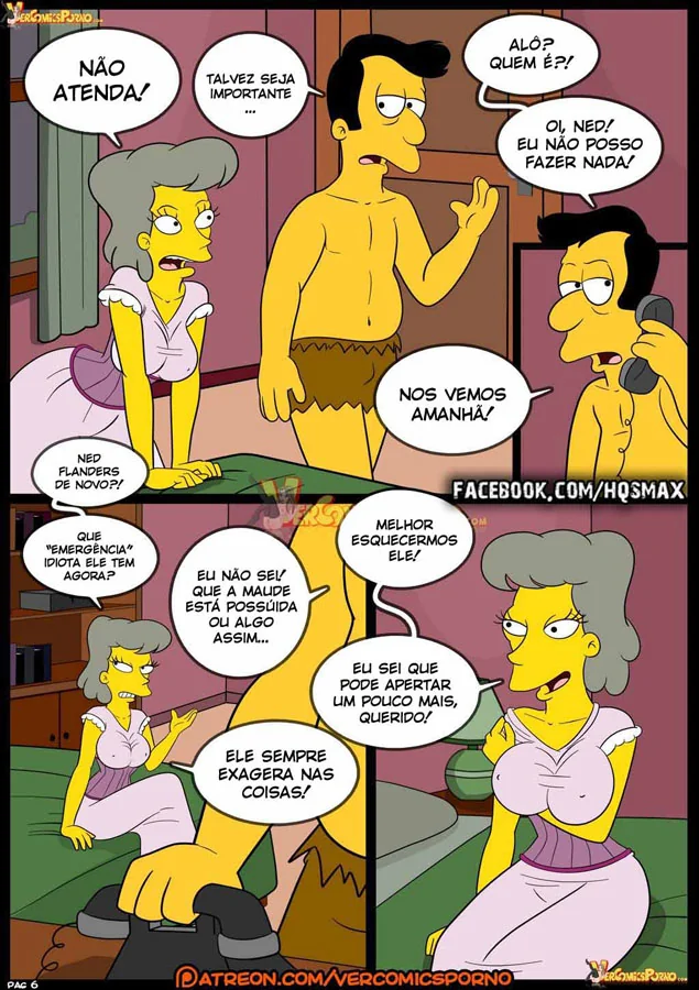 [REVISAR POST ⚠️✏️] Os Simpsons Hentai: Velhos Costumes VL.08