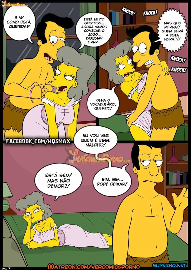 [REVISAR POST ⚠️✏️] Os Simpsons Hentai: Velhos Costumes VL.08