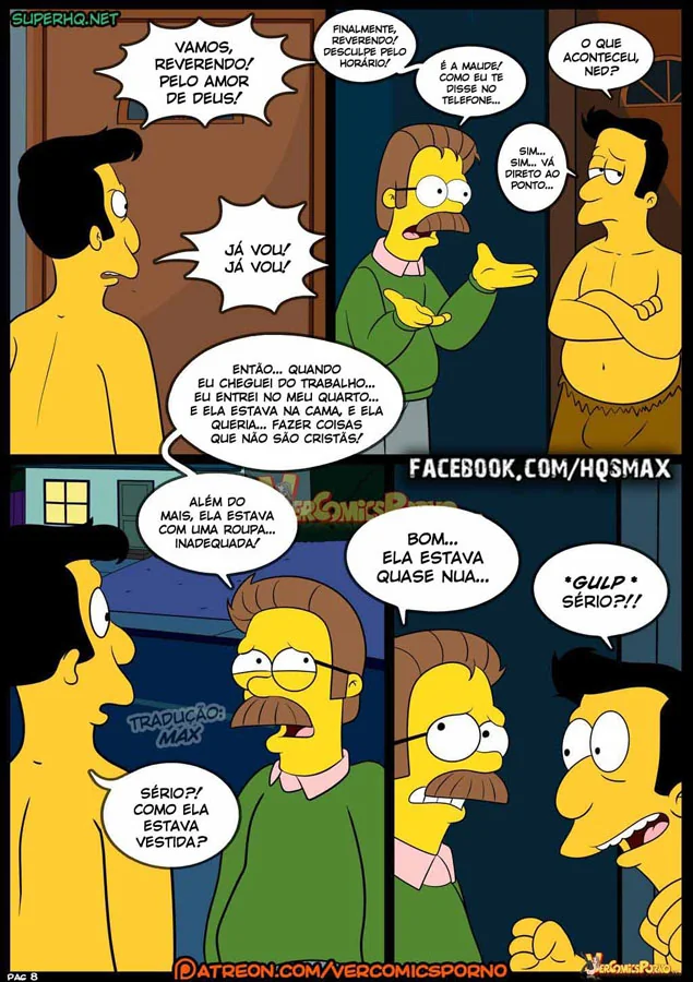 [REVISAR POST ⚠️✏️] Os Simpsons Hentai: Velhos Costumes VL.08