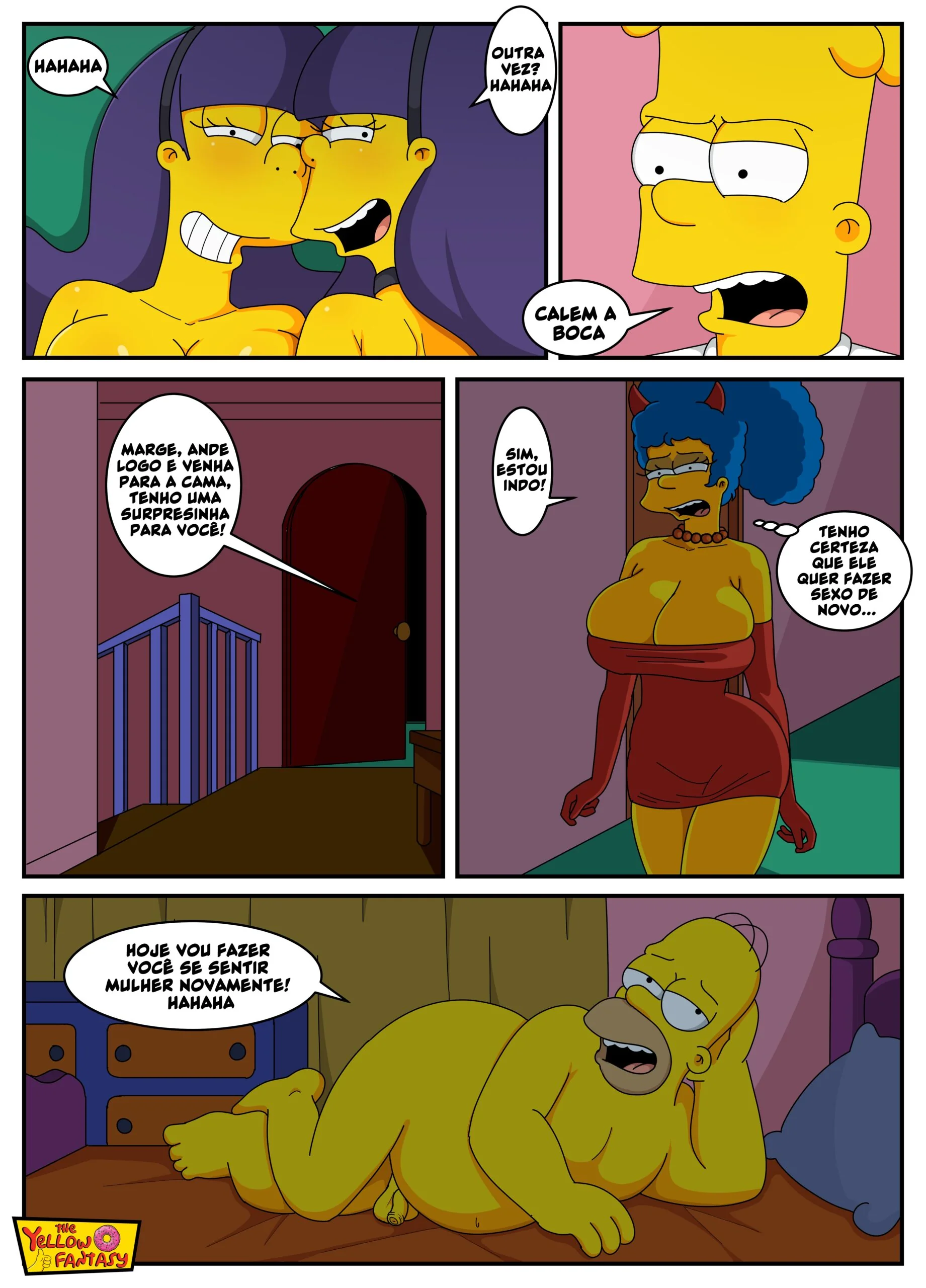 [REVISAR POST ⚠️✏️] Os Simpsons Porno: Especial de Halloween