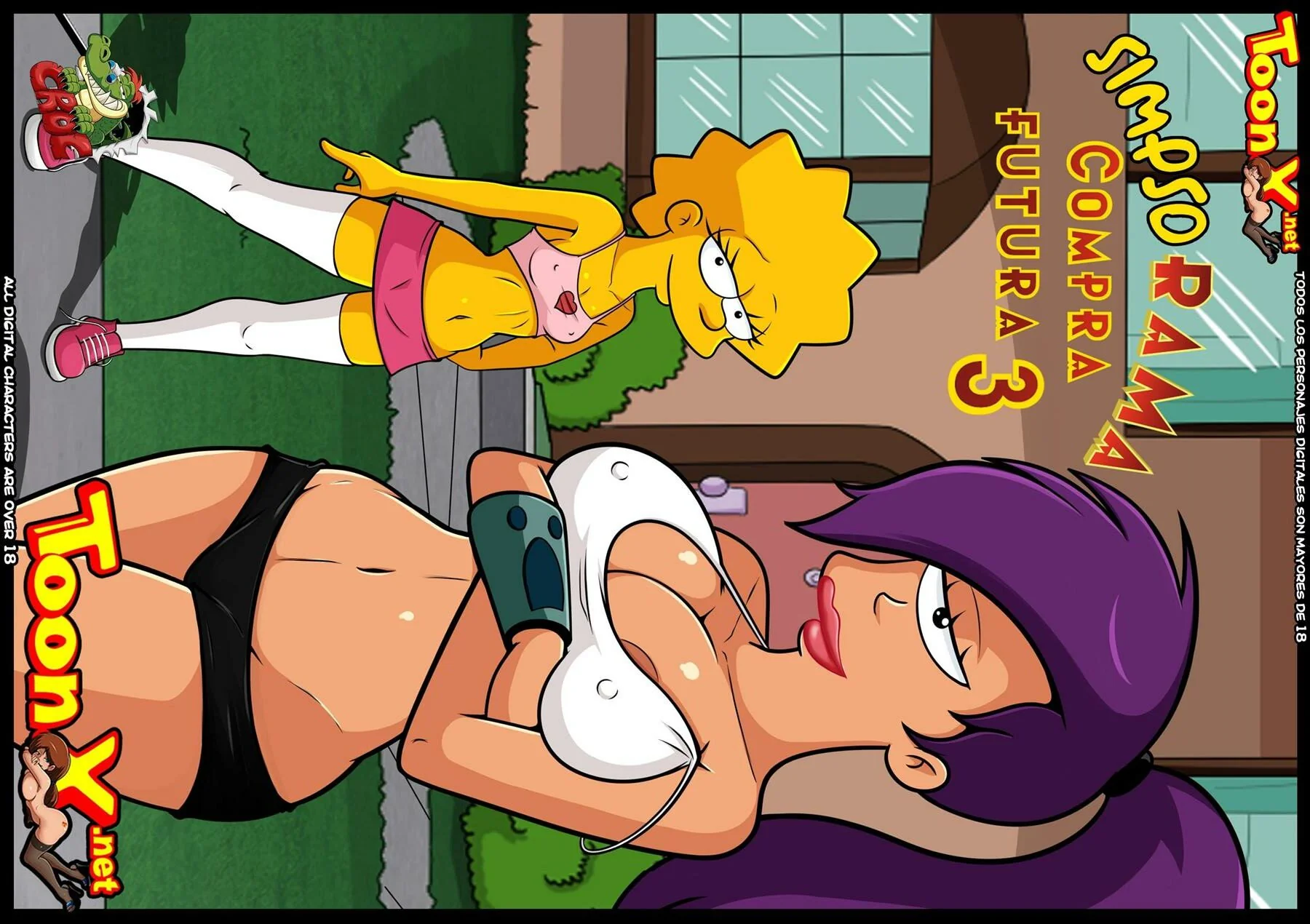 Simpso-rama 3: Bart controla mentes e transforma piranhas em Simpsons Hentai HQ Brasileiro