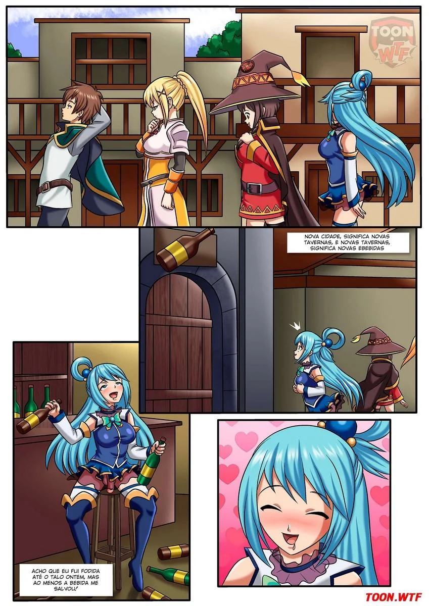 [REVISAR POST ⚠️✏️] [Palcomix] Konosuba, Her 1 Niche