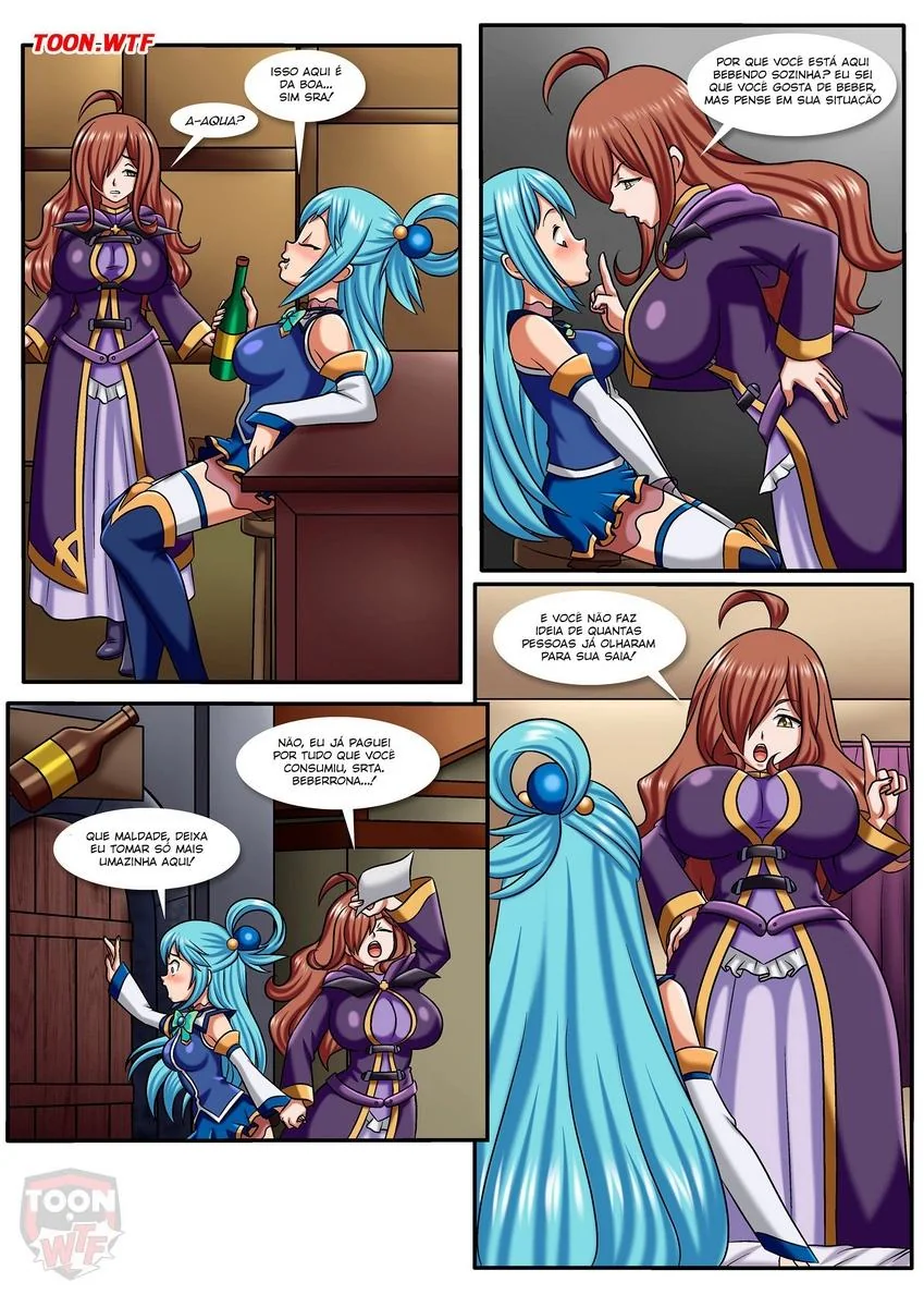 [REVISAR POST ⚠️✏️] [Palcomix] Konosuba, Her 1 Niche