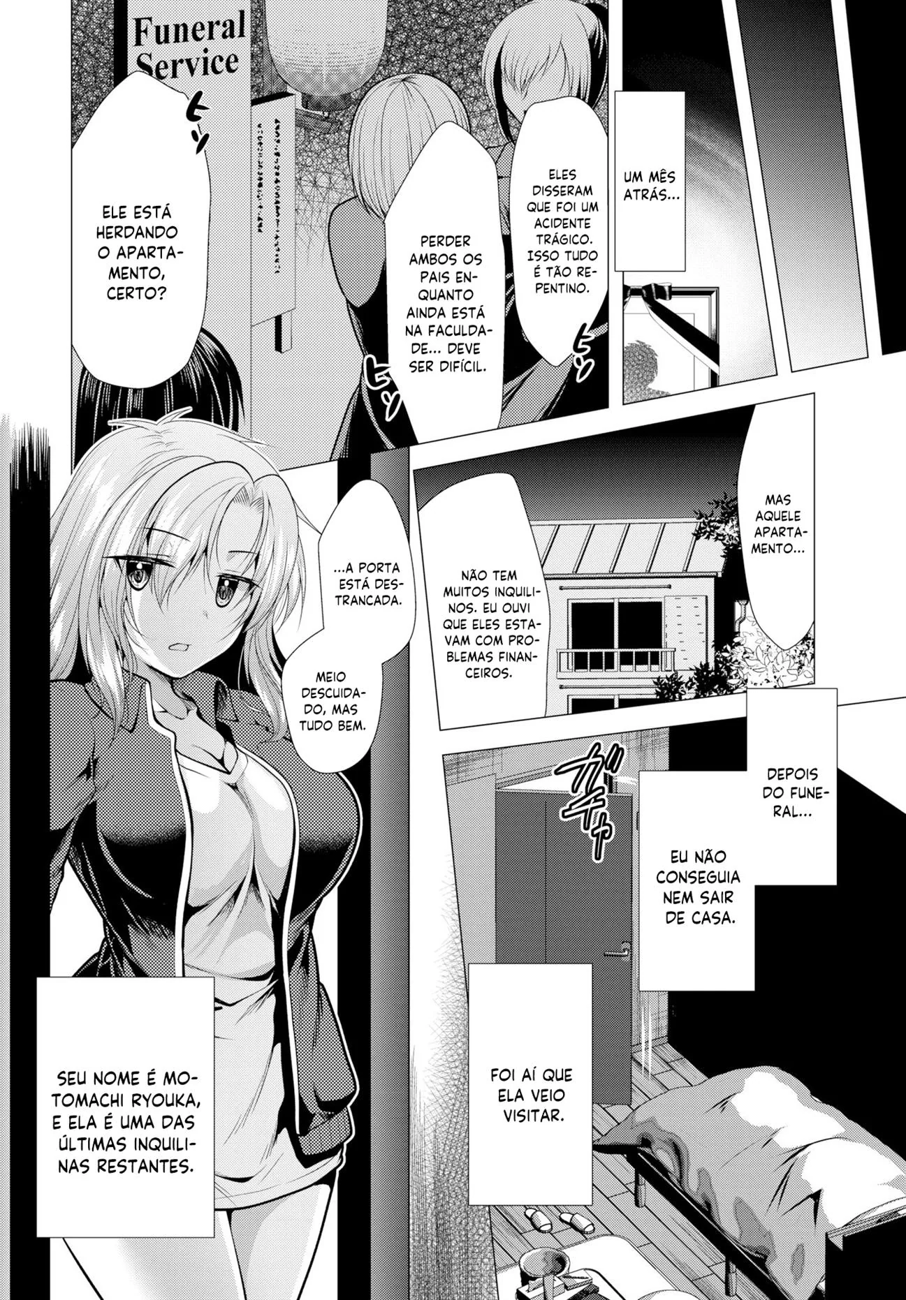 Pagando o aluguel com sexo: Ryouka piranha ajuda Youma a quitar a dívida em hentai HQ