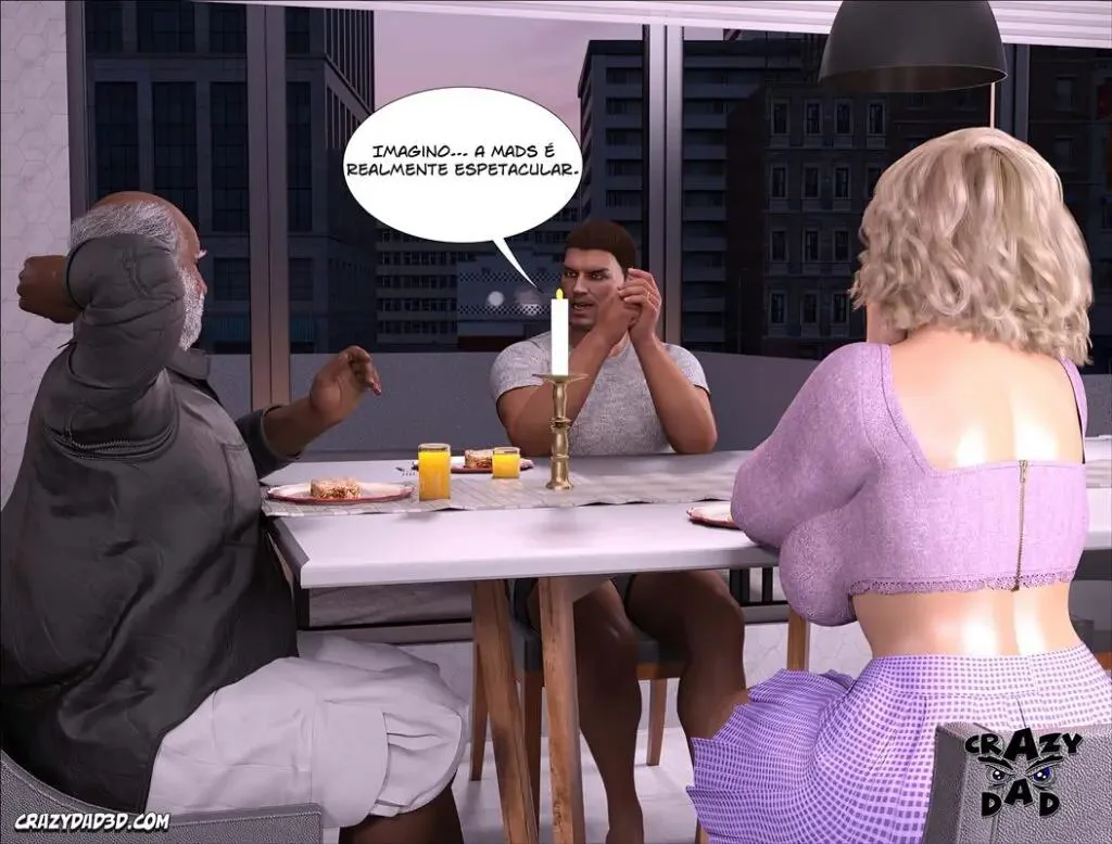 Madison e Donald: Transando Gostoso no Quarto do Filho em Hentai 3D Safado