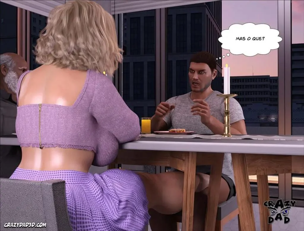 Madison e Donald: Transando Gostoso no Quarto do Filho em Hentai 3D Safado