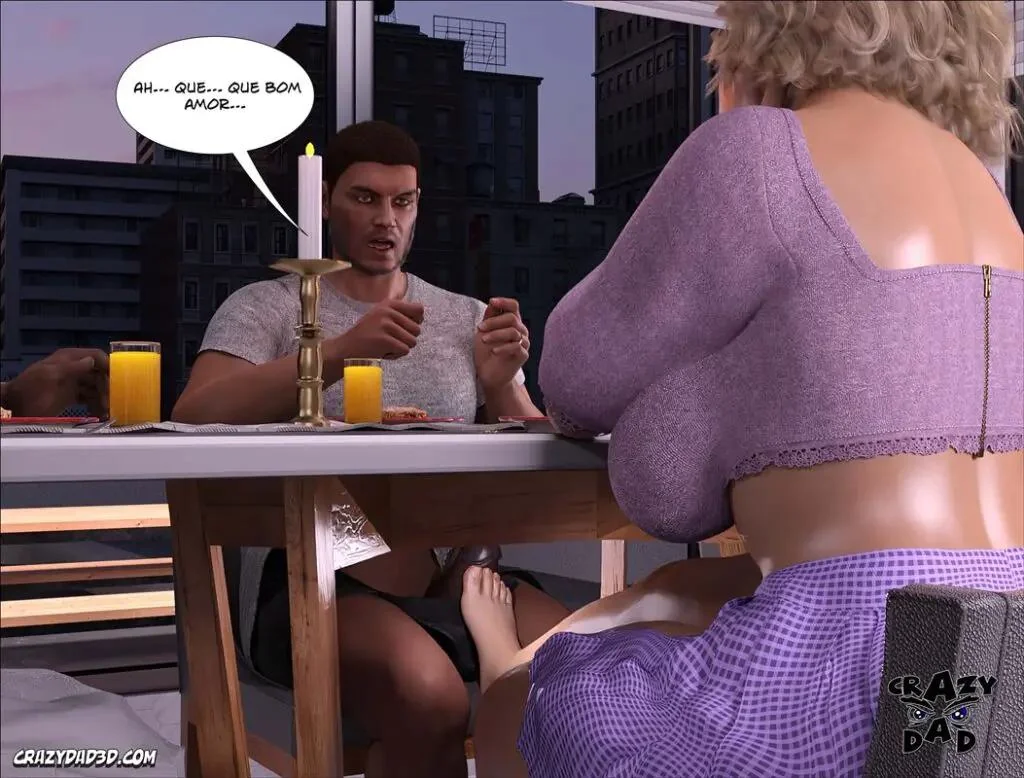 Madison e Donald: Transando Gostoso no Quarto do Filho em Hentai 3D Safado