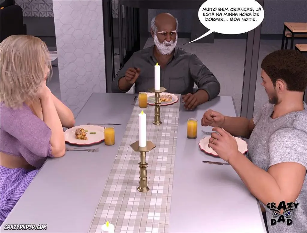 Madison e Donald: Transando Gostoso no Quarto do Filho em Hentai 3D Safado
