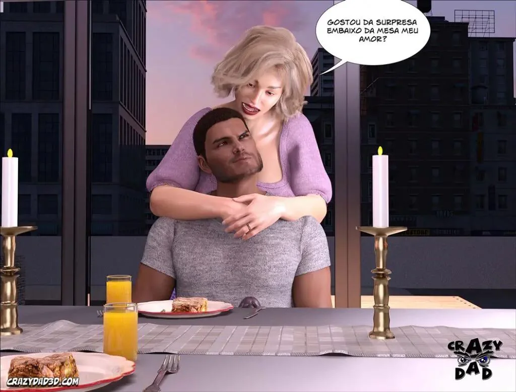 Madison e Donald: Transando Gostoso no Quarto do Filho em Hentai 3D Safado