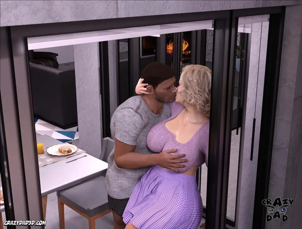 Madison e Donald: Transando Gostoso no Quarto do Filho em Hentai 3D Safado