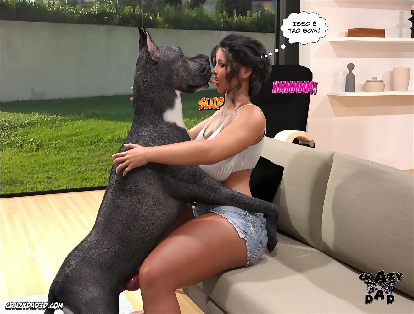 Chloe e Thunder: A Safada que Adora uma Rola Grande em HQ Brasileiro