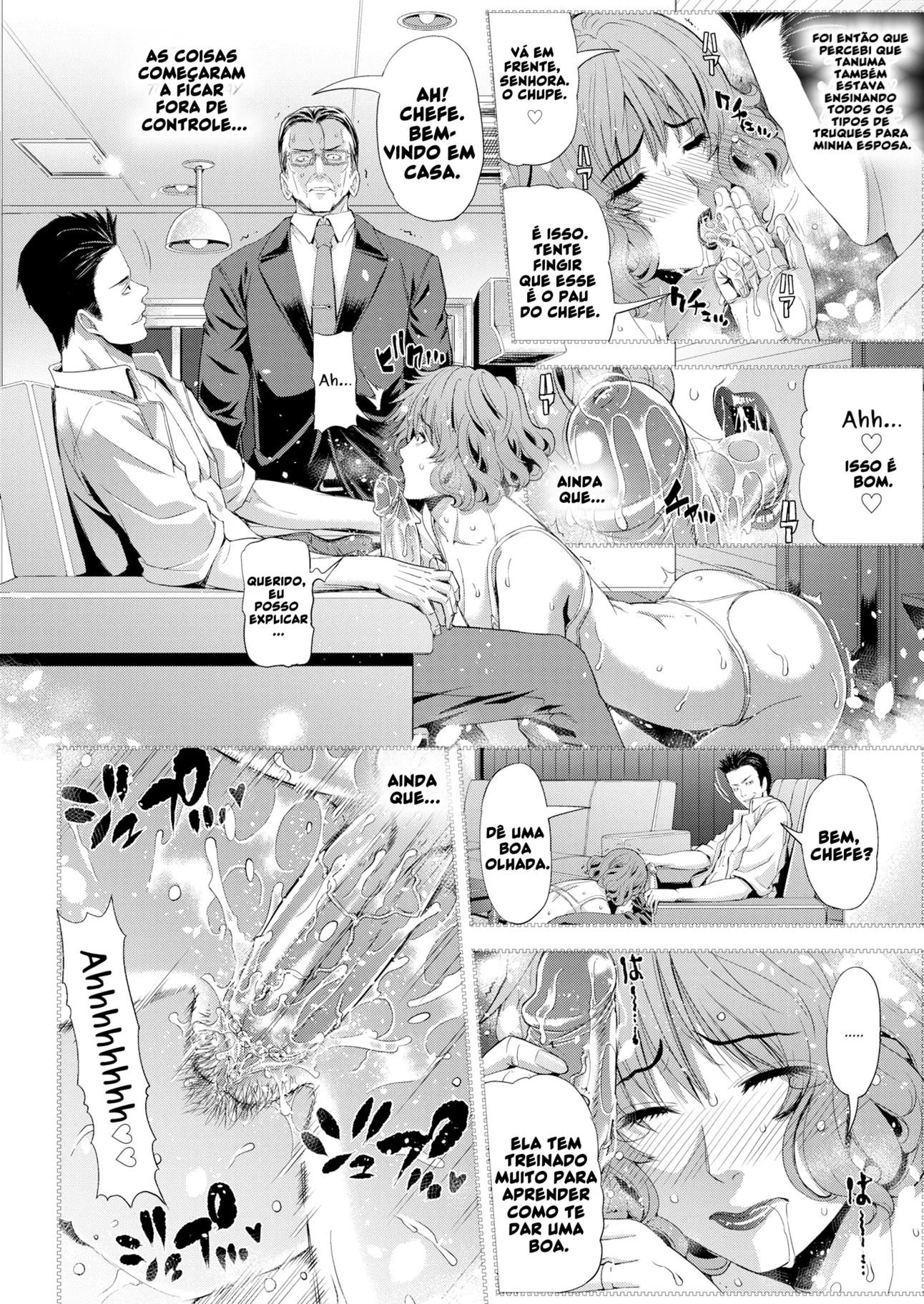 Piranha Casada: A Esposa do Chefe se Apaixona Pelo Subordinado em um Hentai Quente e Excitante! – Hentai HQ Brasileiro