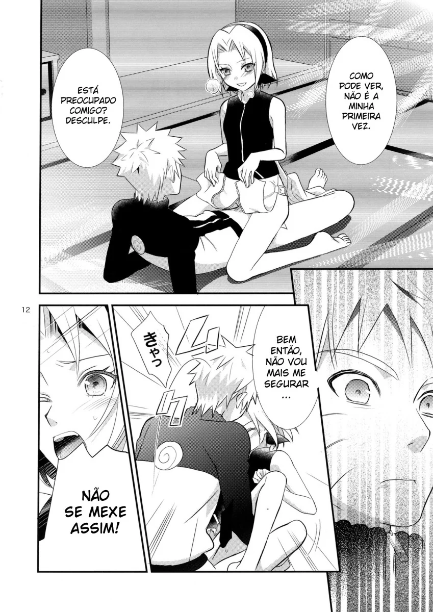 Naruto Pornô: A Virgindade da Sakura – Ela mostrou a pica dele que é verdadeira em HQ Brasileiro