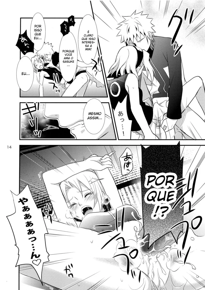 Naruto Pornô: A Virgindade da Sakura – Ela mostrou a pica dele que é verdadeira em HQ Brasileiro