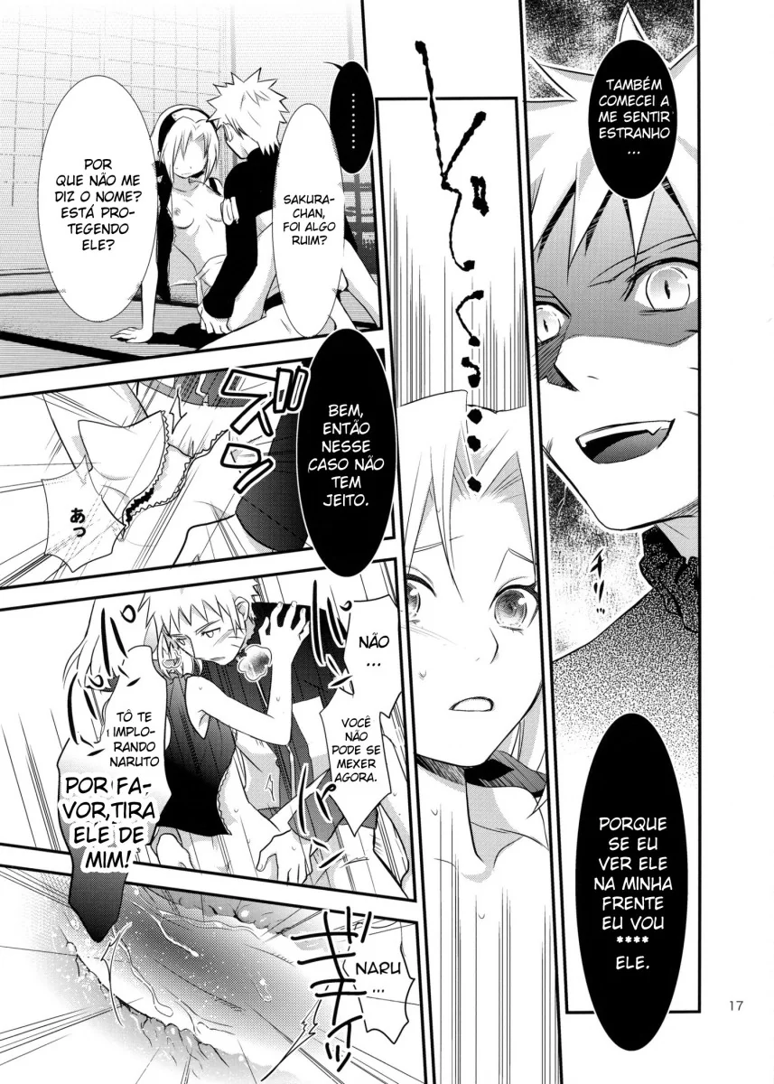 Naruto Pornô: A Virgindade da Sakura – Ela mostrou a pica dele que é verdadeira em HQ Brasileiro