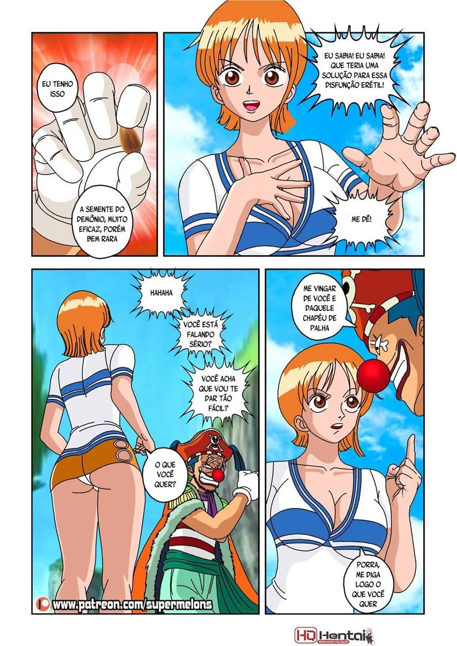 Piratas Comendo Nami: A Piranha Gostosa do Bar – Hentai HQ Brasileiro