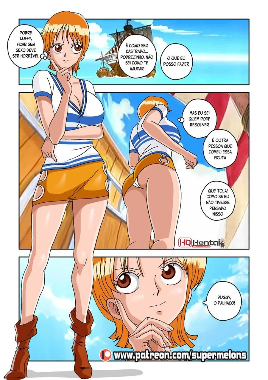 Piratas Comendo Nami: A Piranha Gostosa do Bar – Hentai HQ Brasileiro