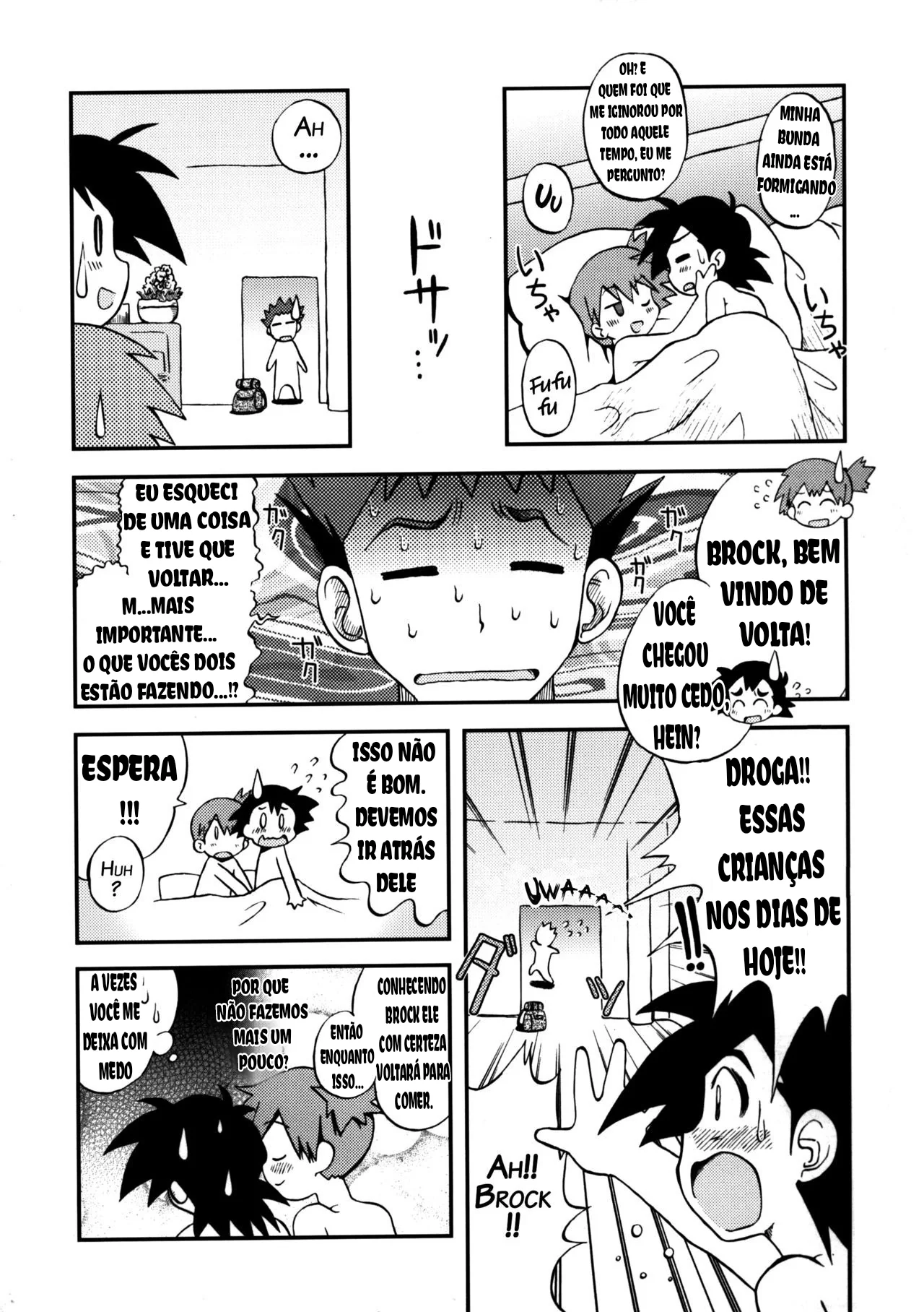 Misty, a Piranha Safada, Seduz Ash com sua Buceta Molhada – Em Hentai HQ Brasileiro