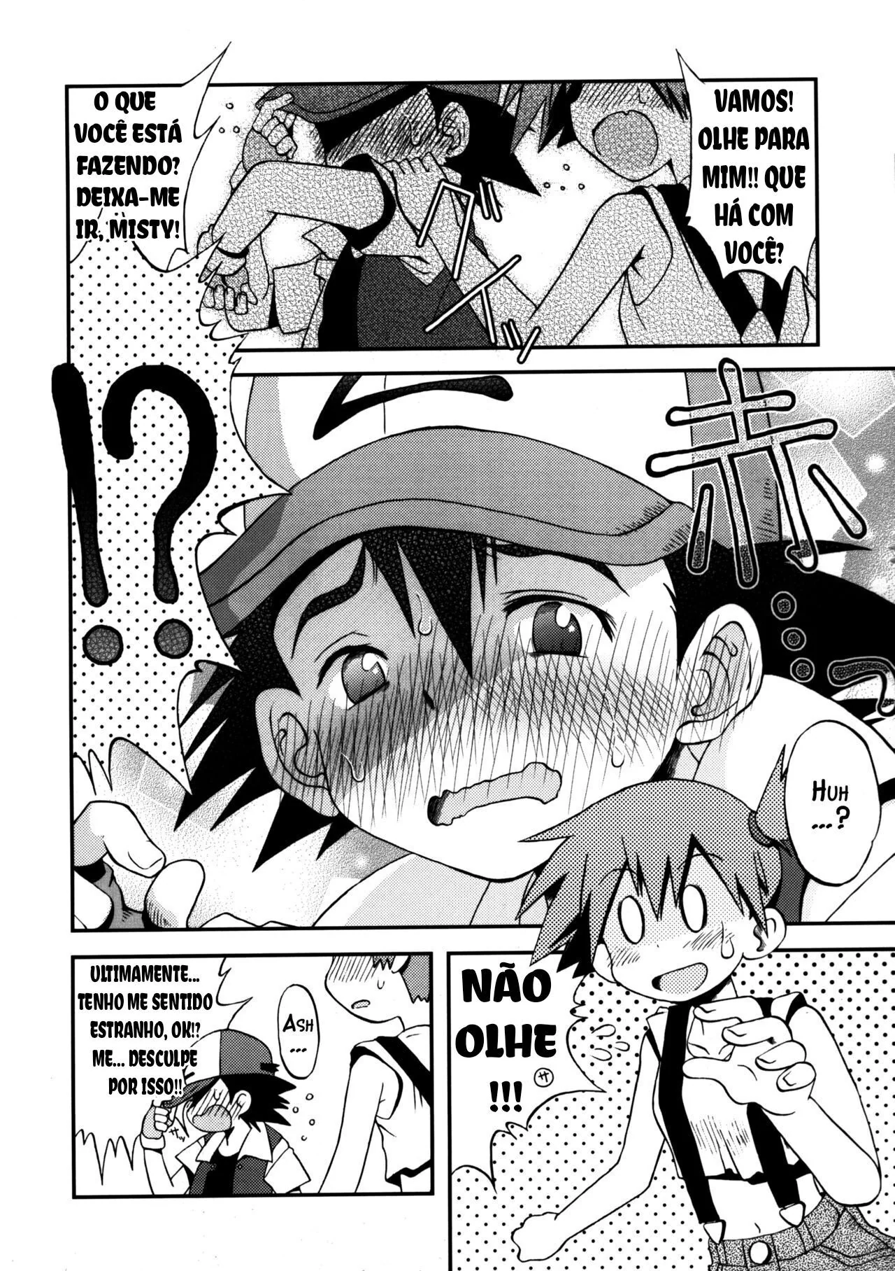 Misty, a Piranha Safada, Seduz Ash com sua Buceta Molhada – Em Hentai HQ Brasileiro