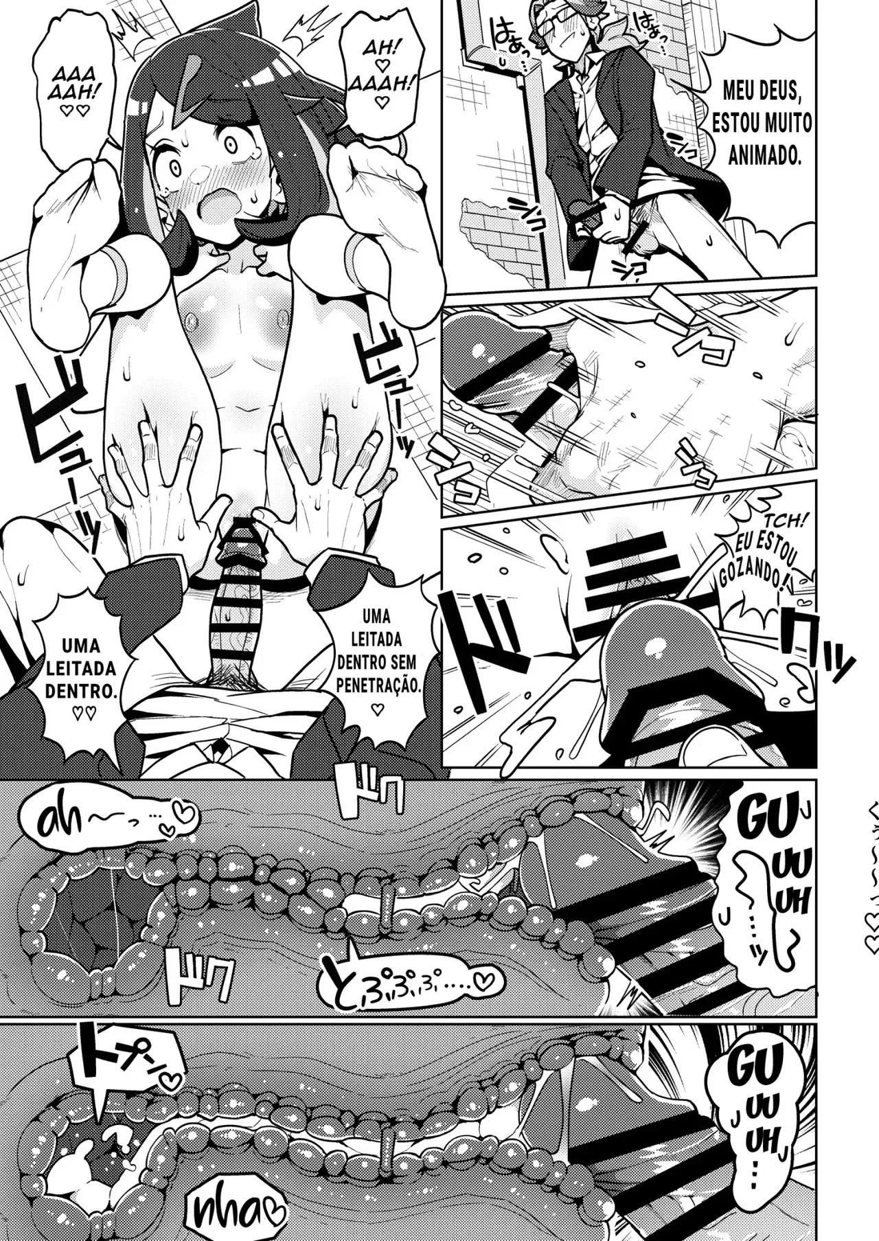 Pokémon X Hentai: Poder Psíquico na Buceta Molhada Hentai HQ