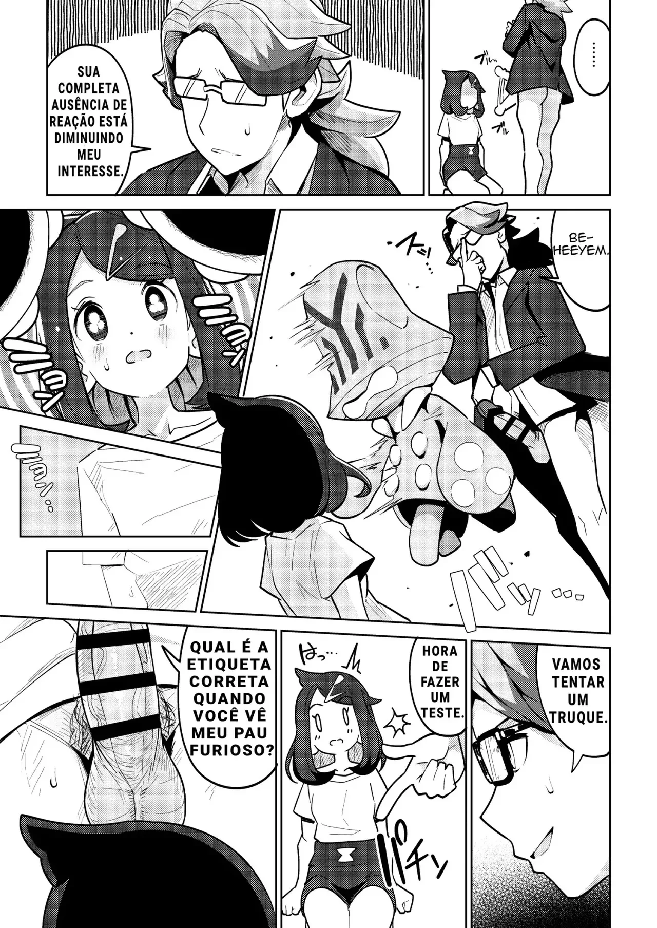 Pokémon X Hentai: Poder Psíquico na Buceta Molhada Hentai HQ