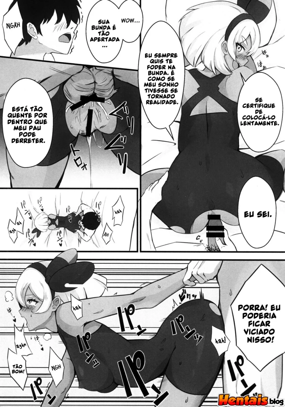 Rebeldia Pokémon: Apocalypse Yutoriko e as Piranhas de Sword e Shield em Hentai HQ Brasileiro
