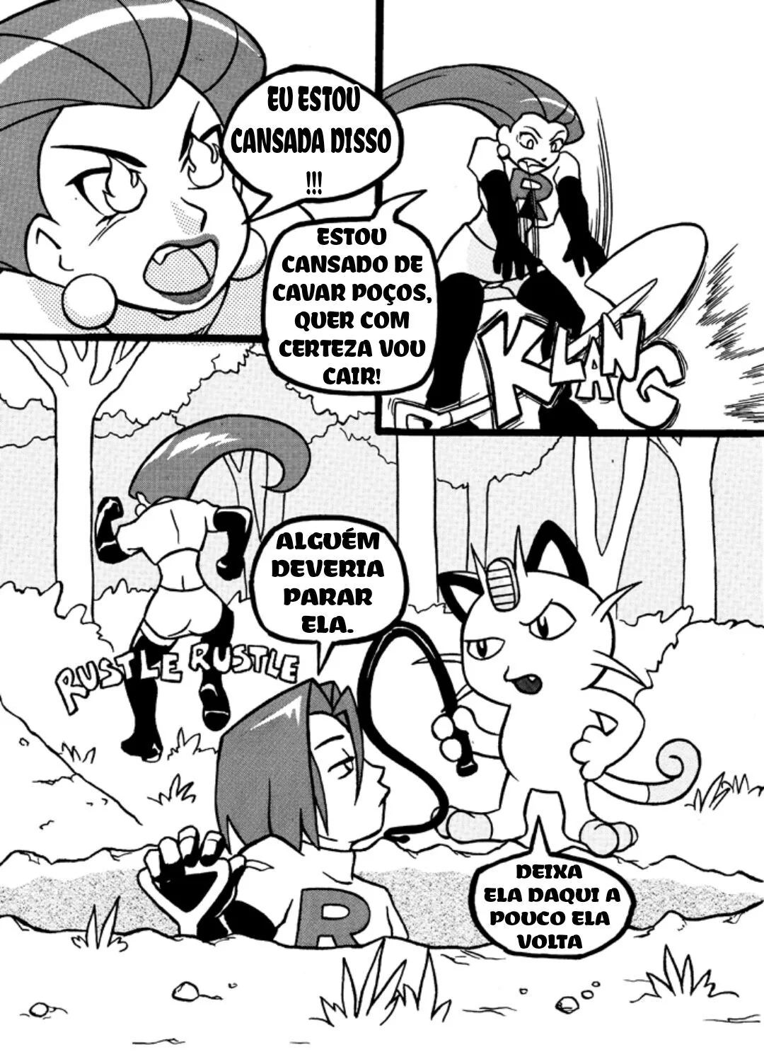 Jessie Pokérape – A Piranha da Equipe Rocket em Hentai Comics Brasileiro