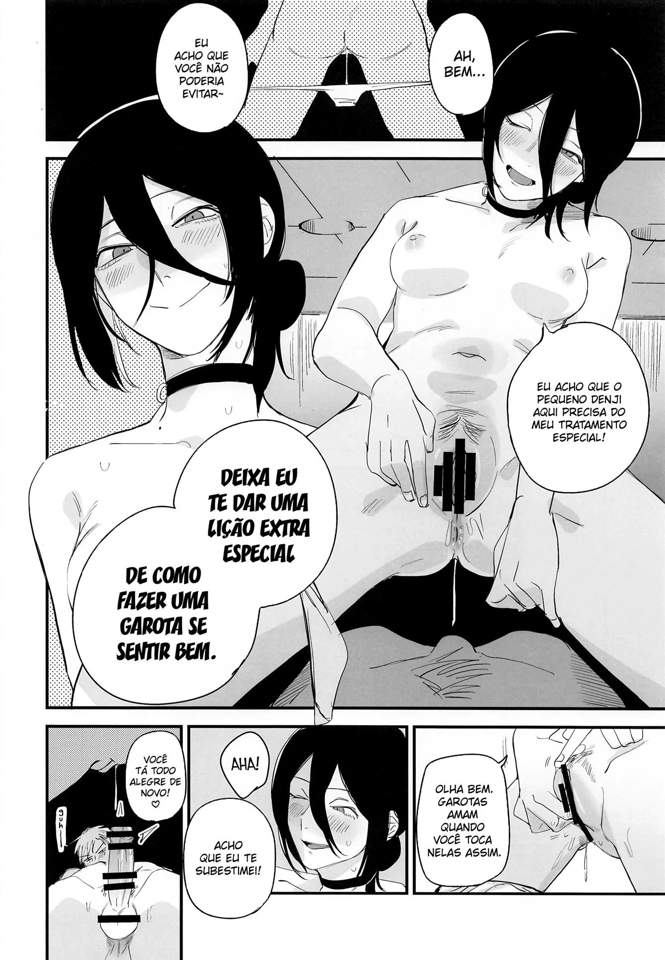 Piranha Aluga Motel para Dar a Buceta ao Lado do Piroca do Namorado – Em Hentai HQ Brasileiro