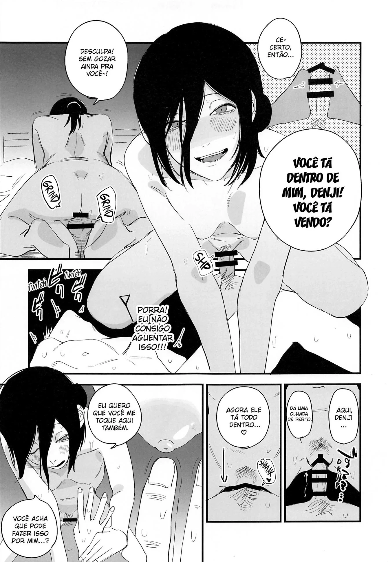 Piranha Aluga Motel para Dar a Buceta ao Lado do Piroca do Namorado – Em Hentai HQ Brasileiro