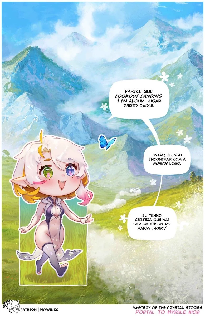 Gwen e Zelda: A Princesa Safada e a Piranha de Outro Universo em Hentai HQ Brasileiro