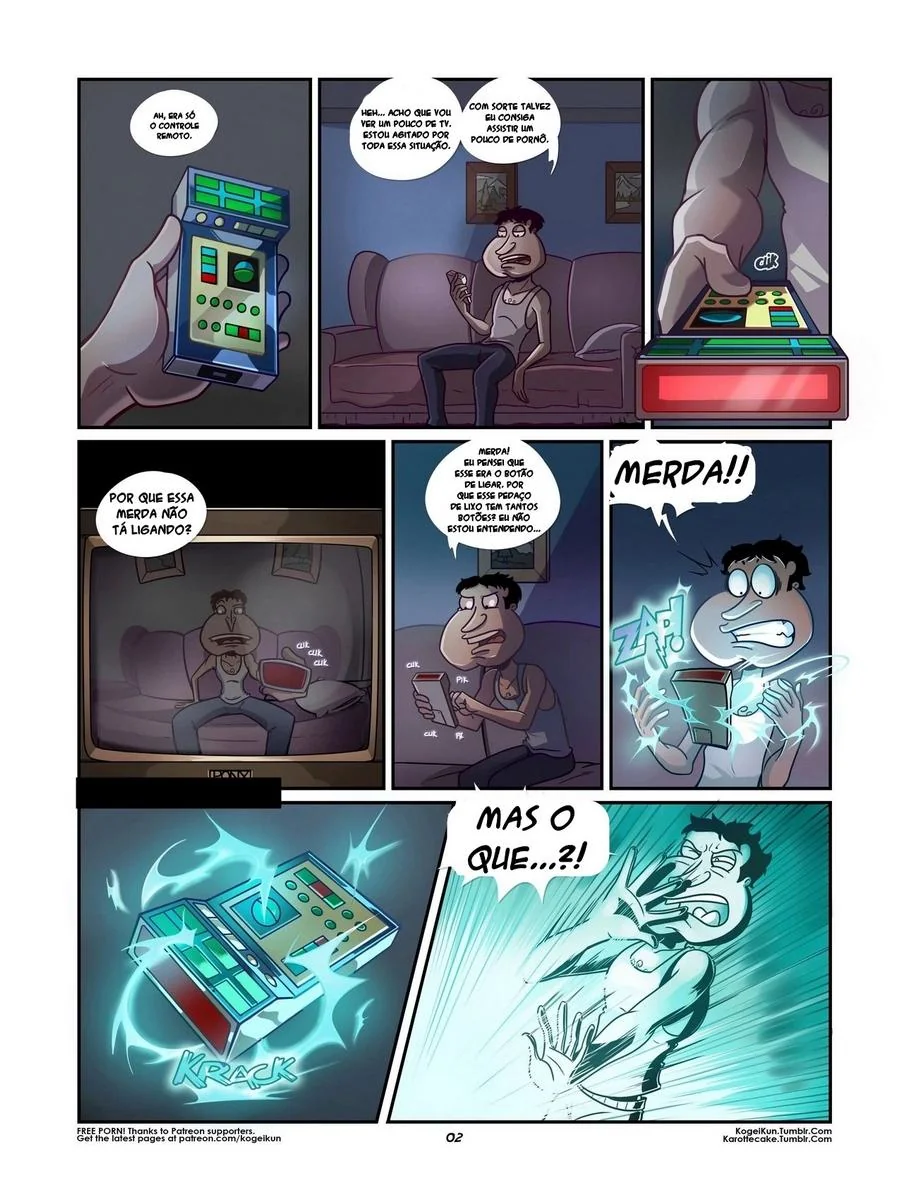Quagmire na Casa do Peter – Uma Paródia Hentai HQ Cheia de Pica, Buceta e Putaria em HQ Brasileiro
