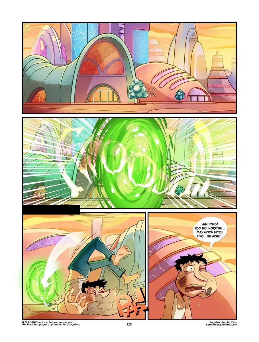 Quagmire na Casa do Peter – Uma Paródia Hentai HQ Cheia de Pica, Buceta e Putaria em HQ Brasileiro