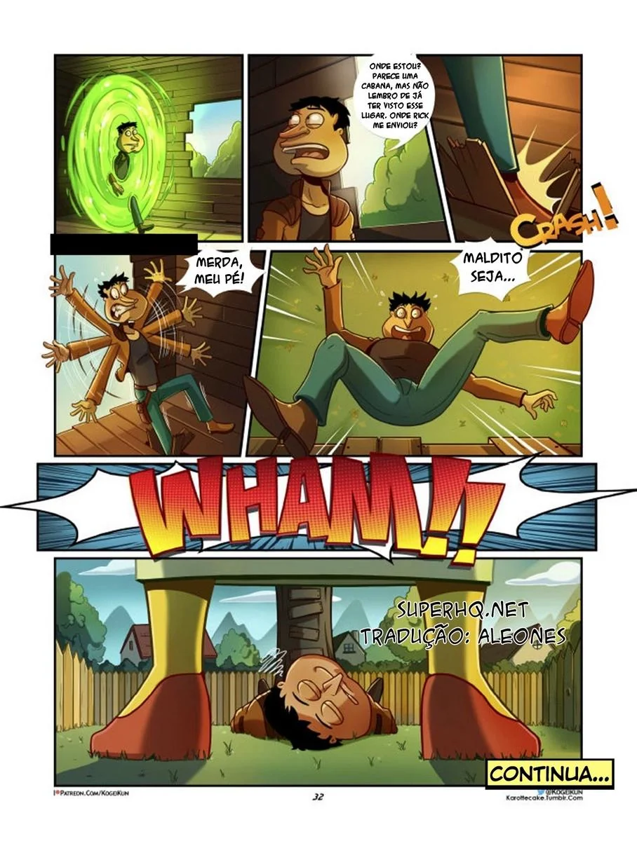 Quagmire na Casa do Peter – Uma Paródia Hentai HQ Cheia de Pica, Buceta e Putaria em HQ Brasileiro