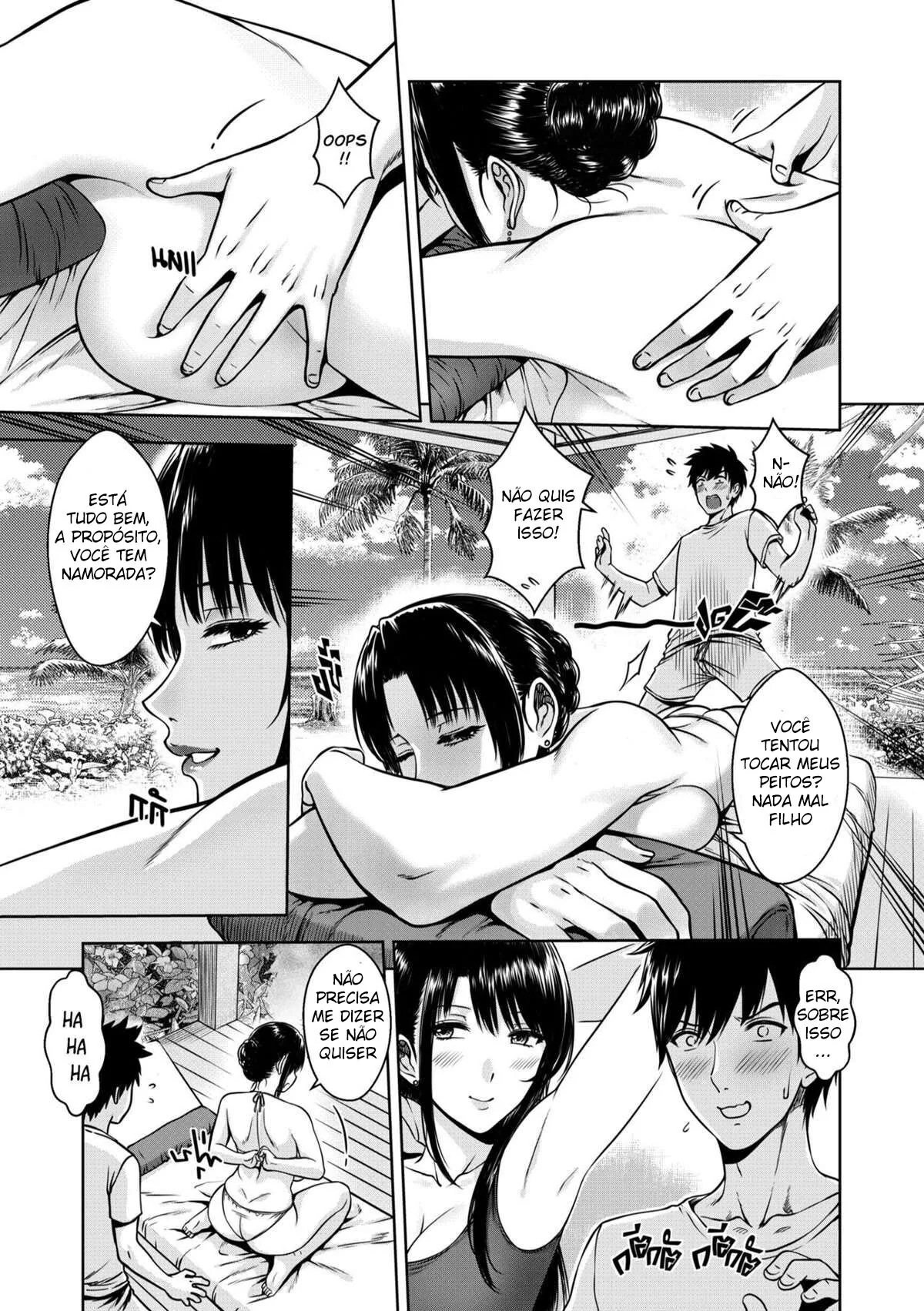 Elas são Mães no Hentai HQ Brasileiro: Minha Piranha Mãe na Universidade