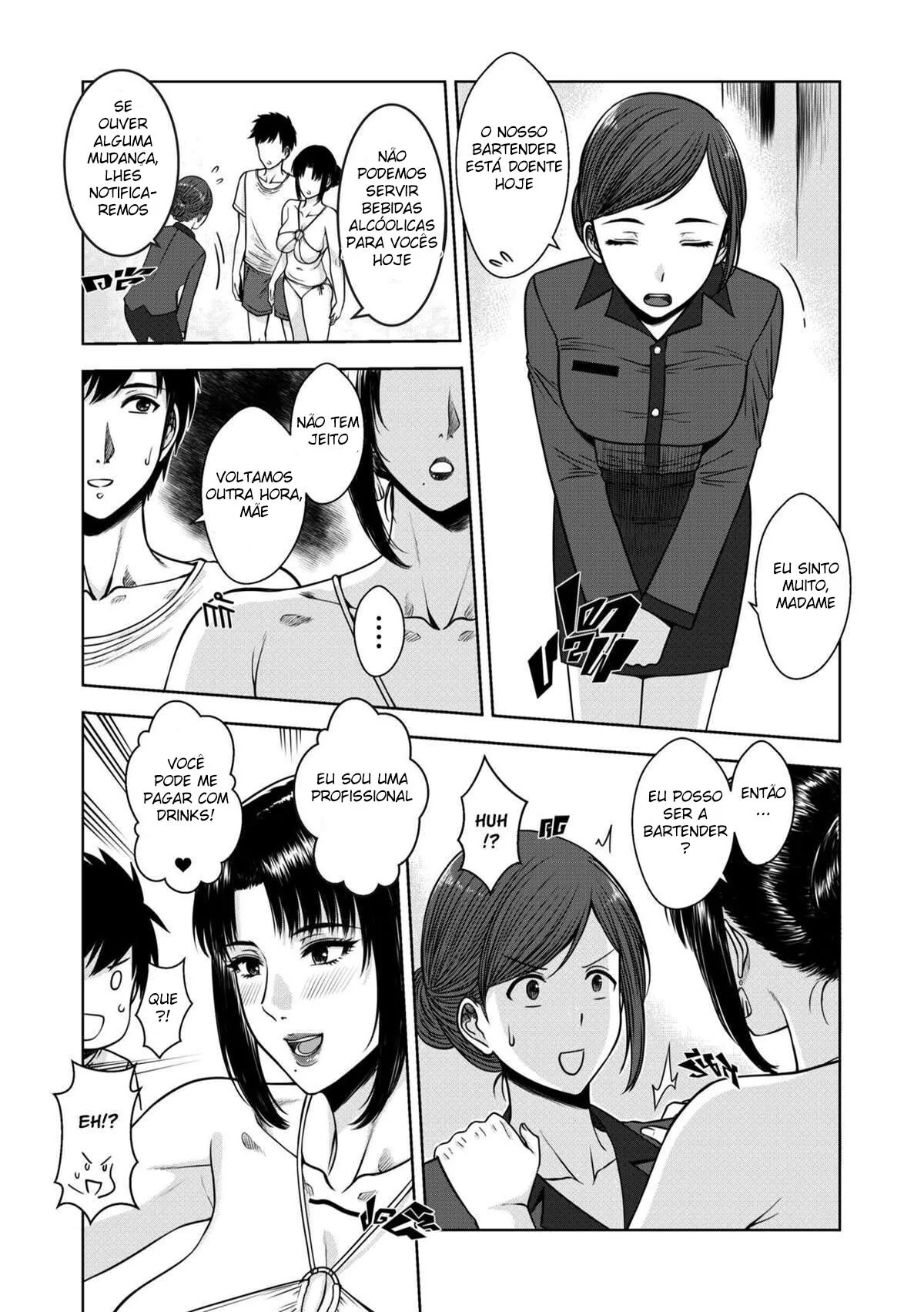 Elas são Mães no Hentai HQ Brasileiro: Minha Piranha Mãe na Universidade