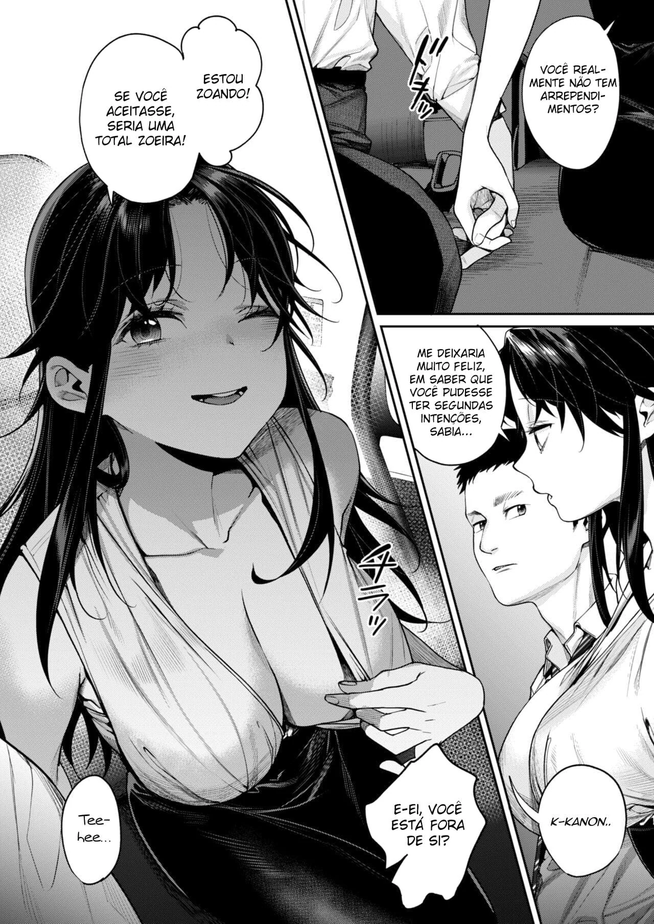 Executivo Seduzido: A Vingança da Gerente Gostosa em Hentai HQ