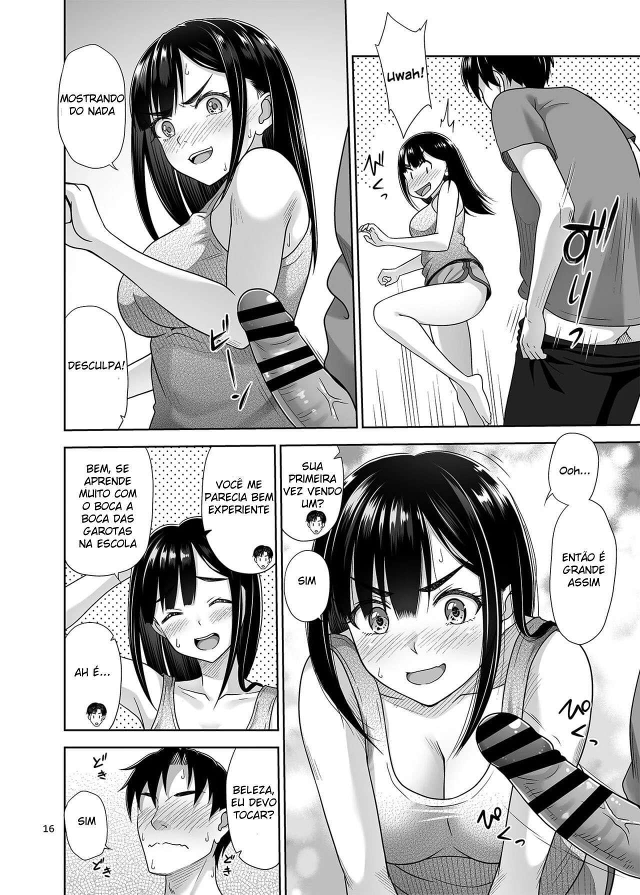 Paixão e Prazer: Piranha Habilidosa Leva Lucas à Loucura em Hentai HQ Brasileiro