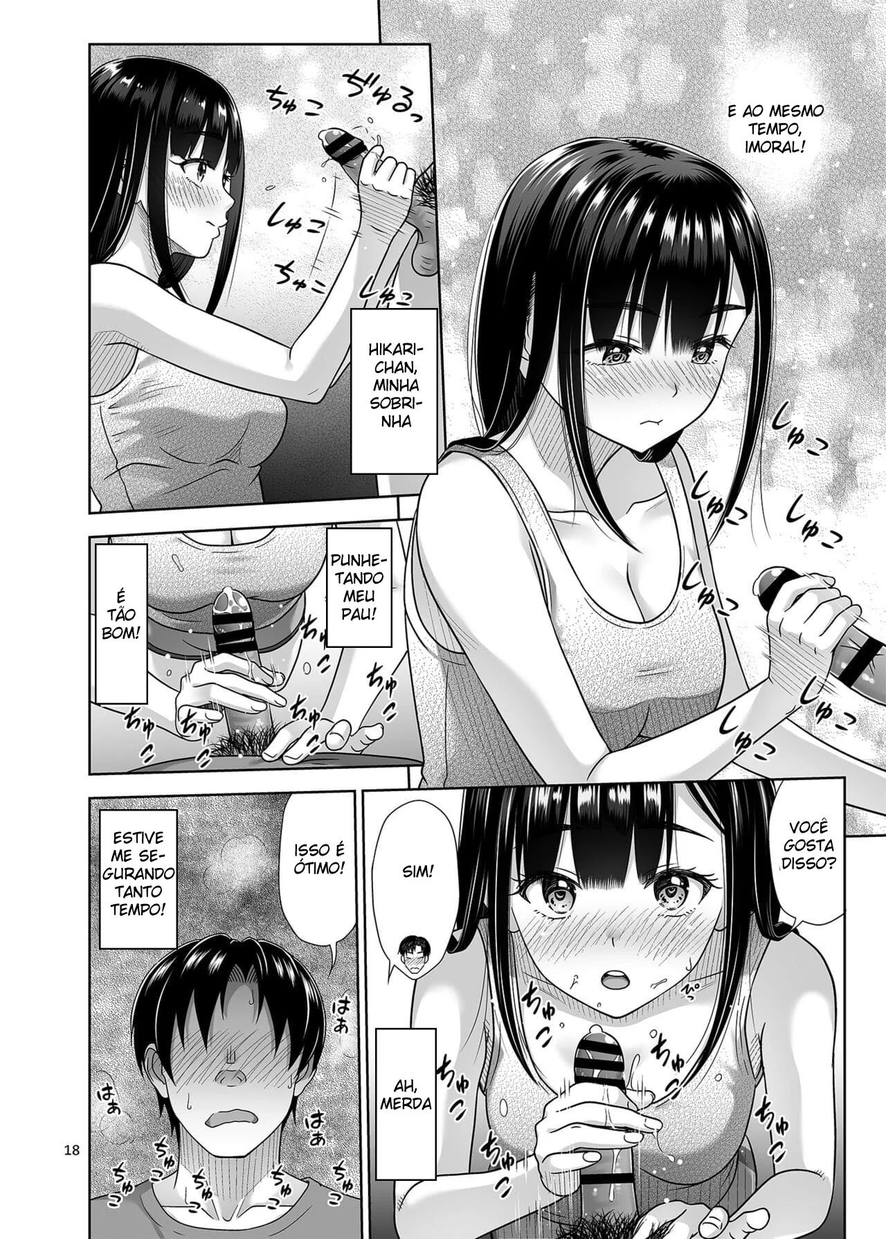 Paixão e Prazer: Piranha Habilidosa Leva Lucas à Loucura em Hentai HQ Brasileiro