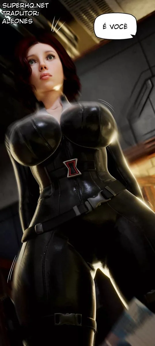 Viúva Negra flagra Alaric se masturbando – Hentai HQ
