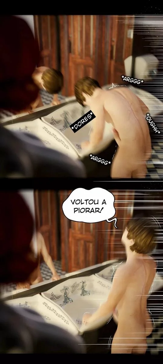 Viúva Negra flagra Alaric se masturbando – Hentai HQ