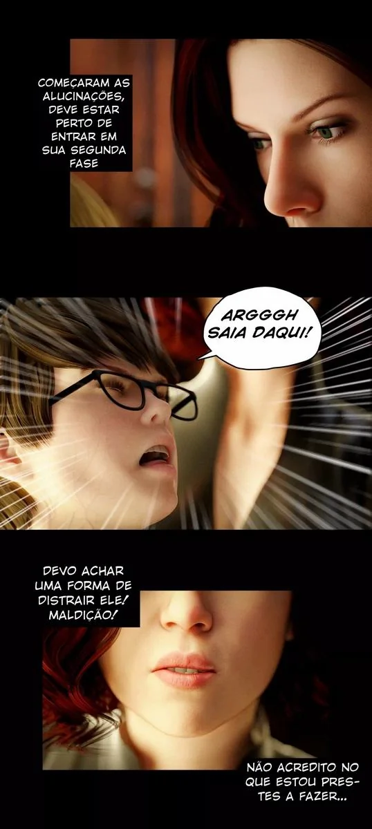 Viúva Negra flagra Alaric se masturbando – Hentai HQ