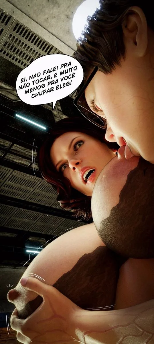 Viúva Negra flagra Alaric se masturbando – Hentai HQ