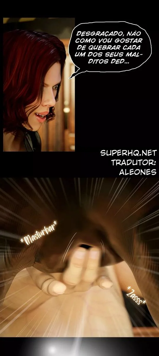 Viúva Negra flagra Alaric se masturbando – Hentai HQ