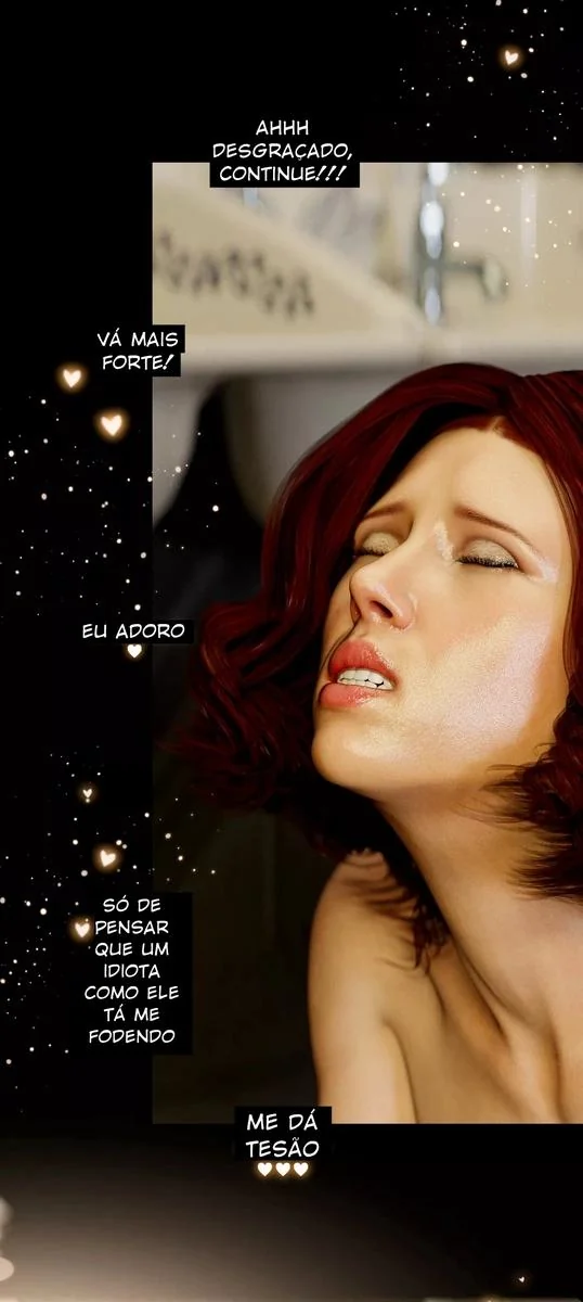 Viúva Negra flagra Alaric se masturbando – Hentai HQ