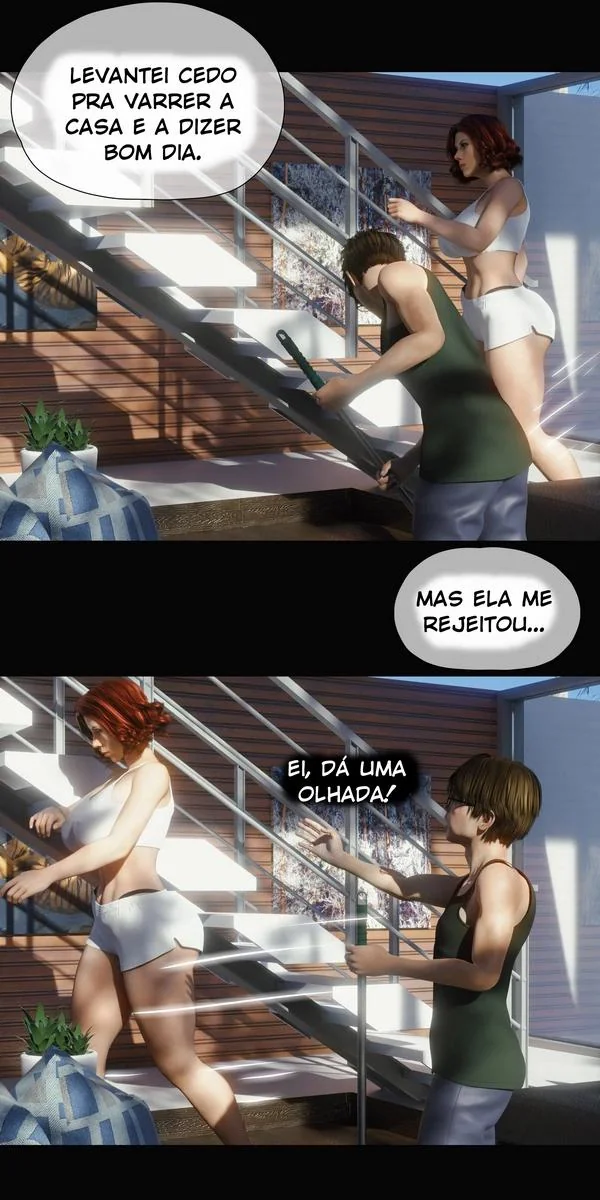 Alaric descobre segredos enquanto mora com a Viuva Negra em hentai 3D