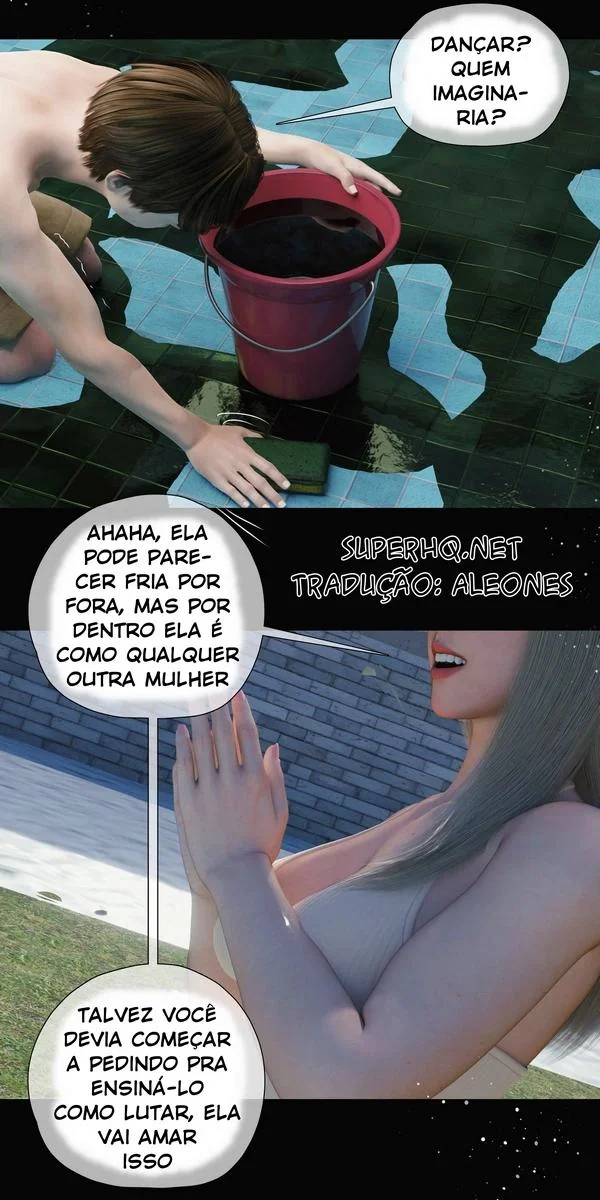 Alaric descobre segredos enquanto mora com a Viuva Negra em hentai 3D